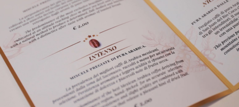 Carta dei Caff&egrave;